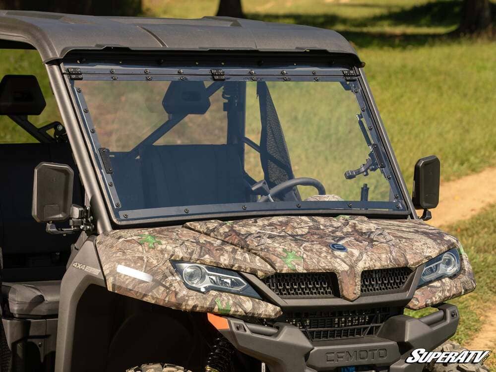 SuperATV CF Moto U Force 1000 Flip Windshield