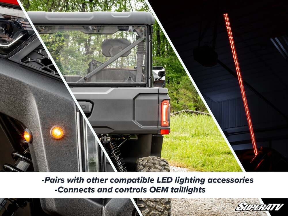 SuperATV CF Moto UForce U10 Pro Deluxe Self Canceling Turn Signal Kit