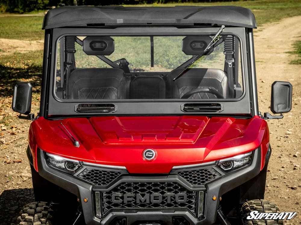 SuperATV CF Moto UForce U10 Pro Glass Windshield