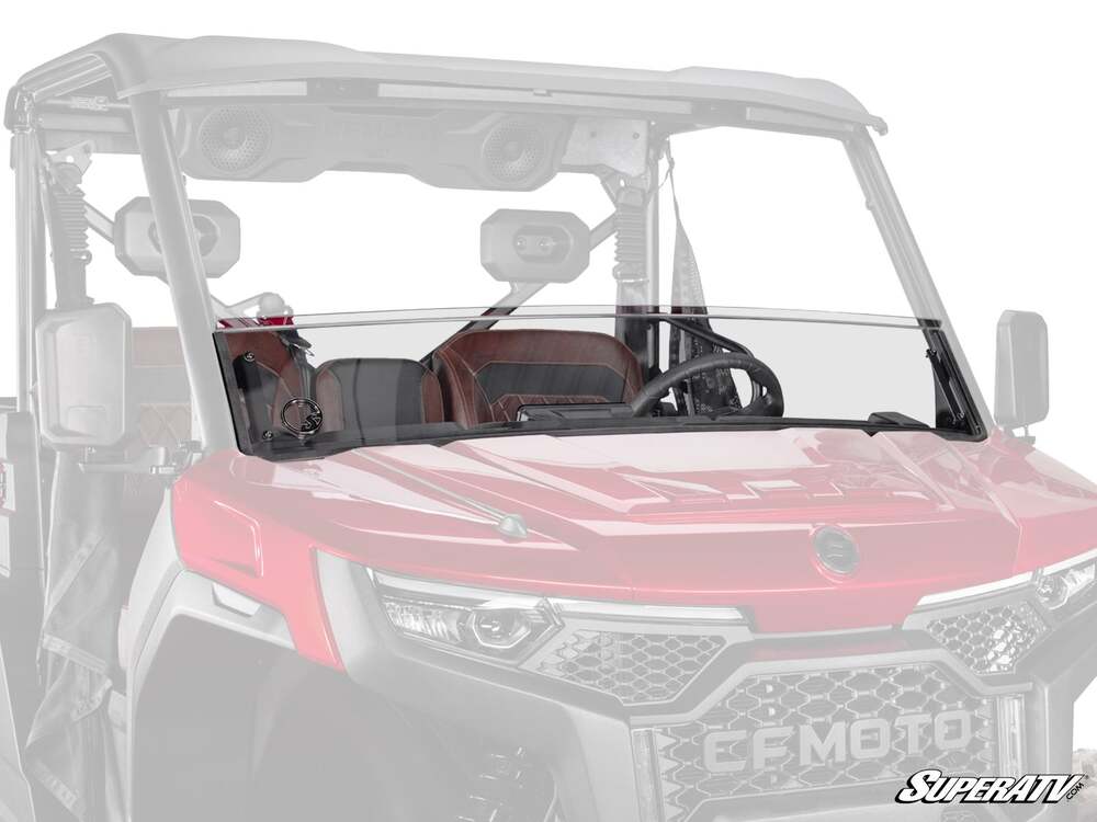 SuperATV CF Moto UForce U10 Pro Half Windshield