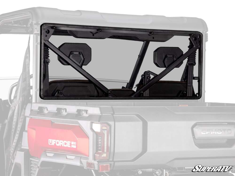 SuperATV CF Moto UForce U10 Pro Rear Windshield