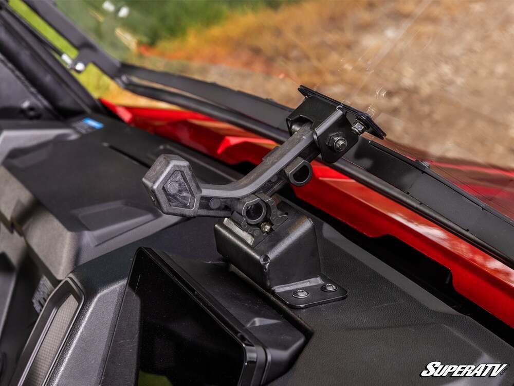 SuperATV CF Moto UForce U10 Pro Scratch-Resistant Flip Windshield