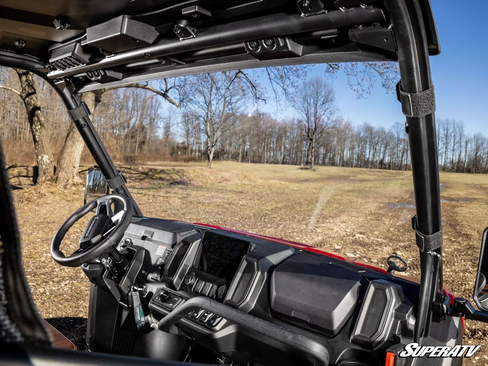 SuperATV CF Moto UForce U10 Pro Scratch-Resistant Full Windshield