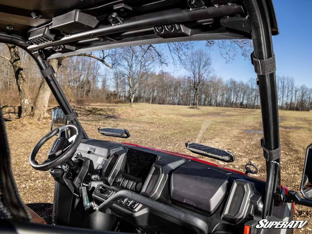 SuperATV CF Moto UForce U10 Pro Scratch-Resistant Vented Full Windshield