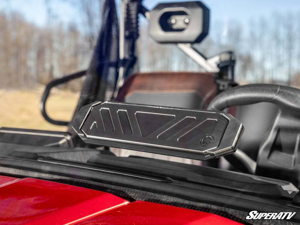 SuperATV CF Moto UForce U10 Pro Scratch-Resistant Vented Full Windshield