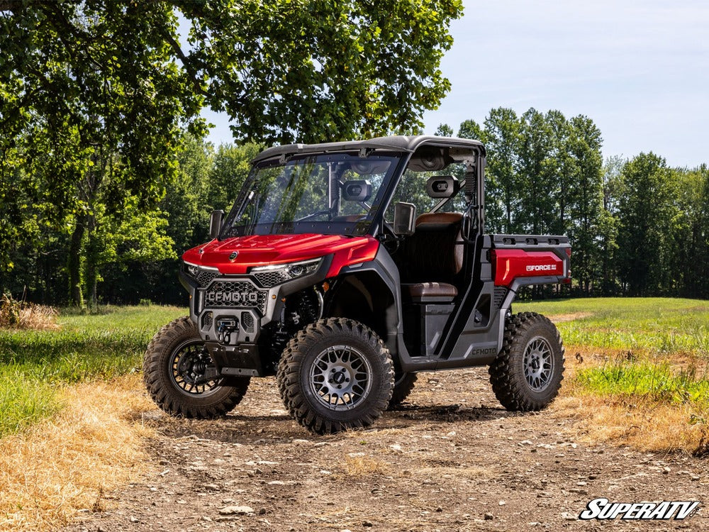 SuperATV CFMOTO '25+ UForce U10 Pro MaxDrive Power Flip Windshield