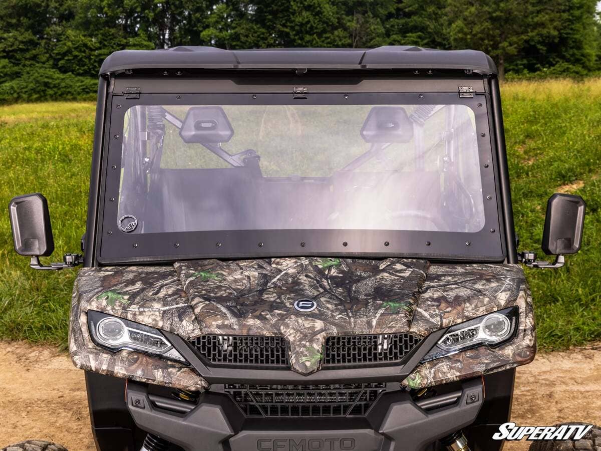 SuperATV CFMOTO UForce 1000 MaxDrive Power Flip Windshield