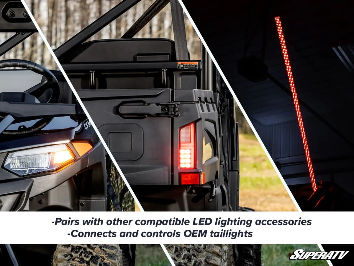 SuperATV CFMOTO UForce 600 Deluxe Self-Canceling Turn Signal Kit