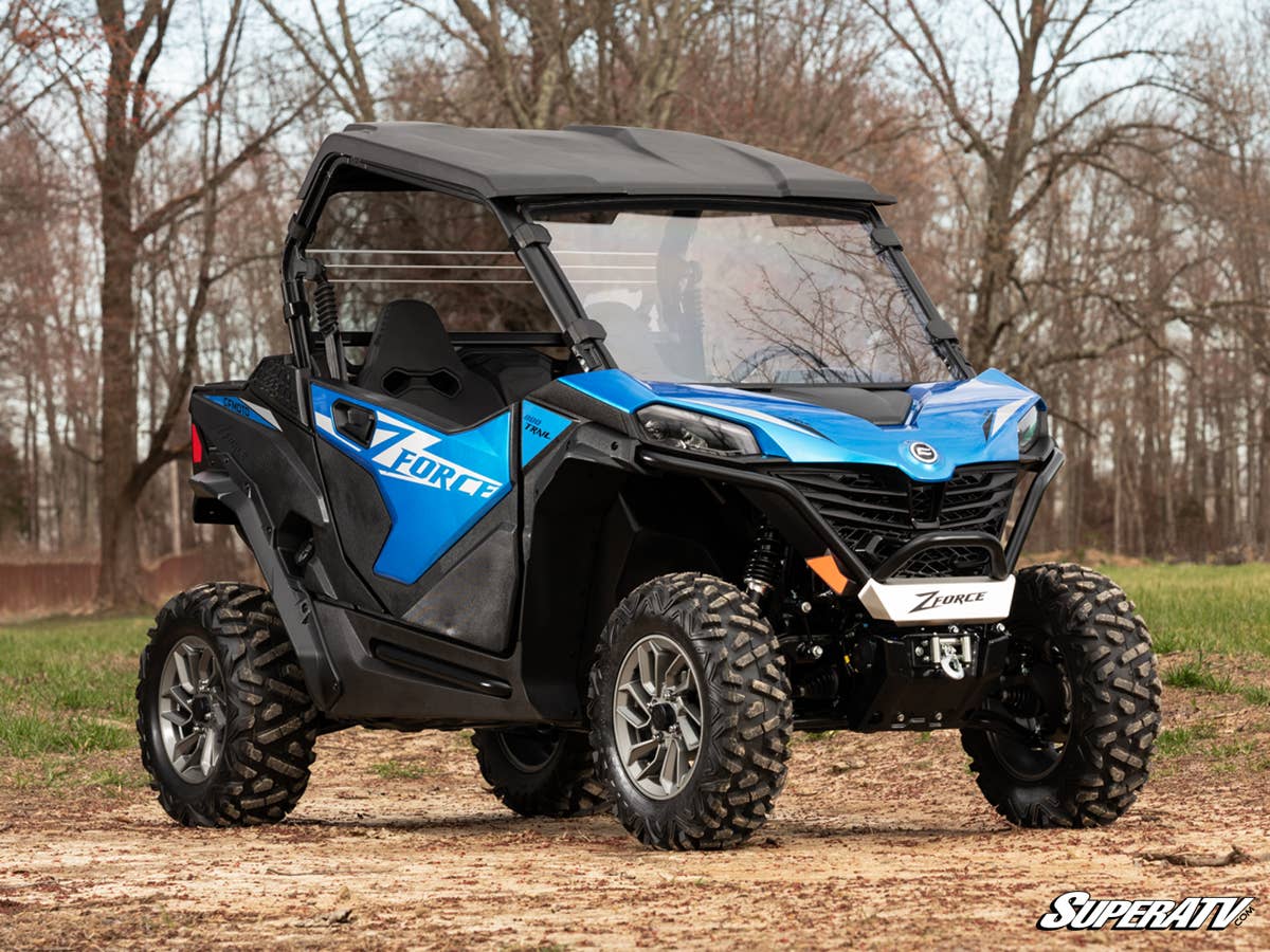 SuperATV CFMOTO ZForce 950 Sport Scratch Resistant Full Windshield
