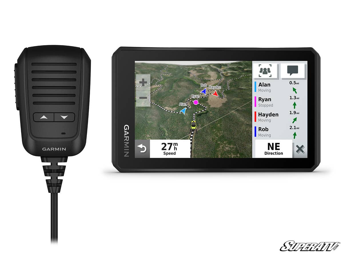 SuperATV Garmin Tread Powersport Navigator With Group Ride Radio