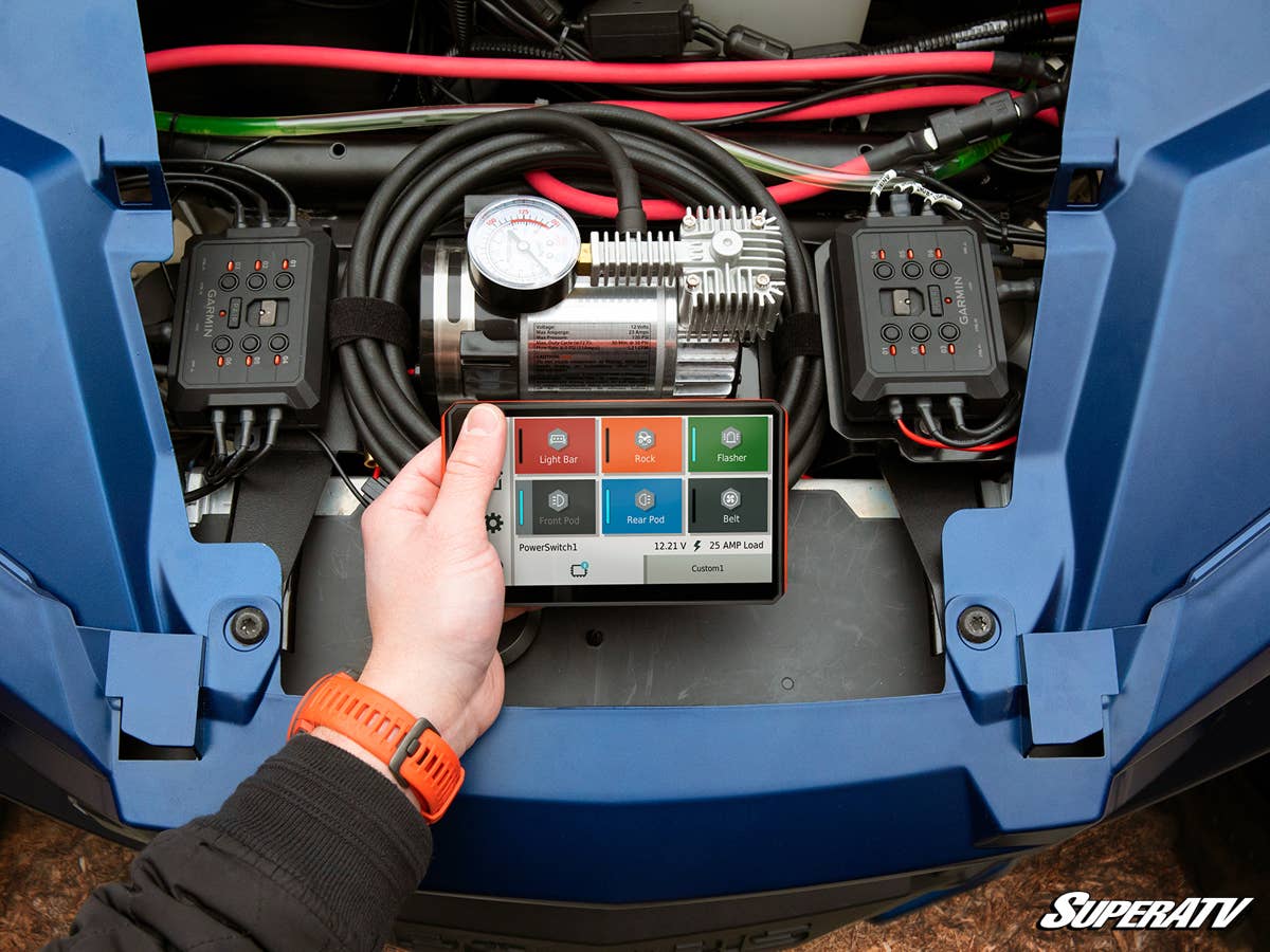 SuperATV Garmin Tread Powersport Navigator With Group Ride Radio