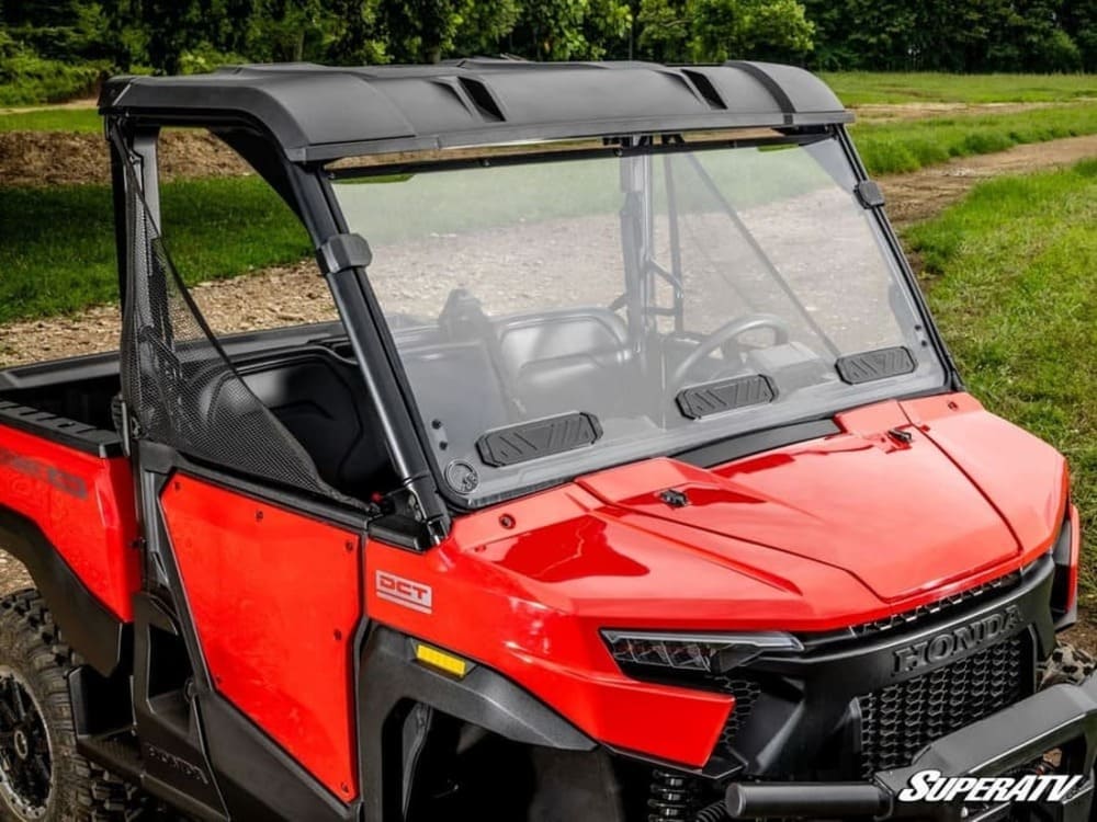 SuperATV Honda Pioneer 1000 Vented Full Windshield