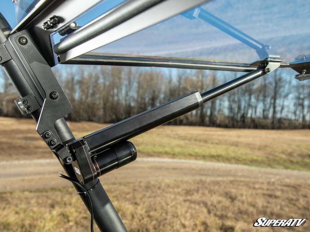SuperATV Kawasaki Mule Pro Max Drive Power Flip Windshield