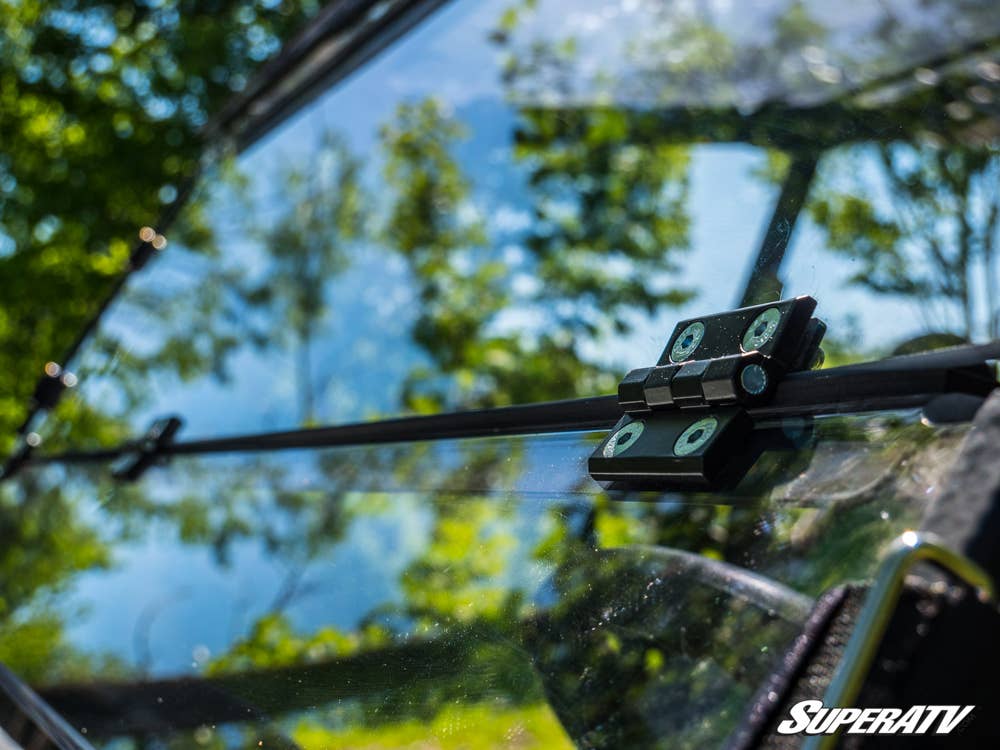 SuperATV Kawasaki Teryx S Scratch-Resistant Flip Down Windshield