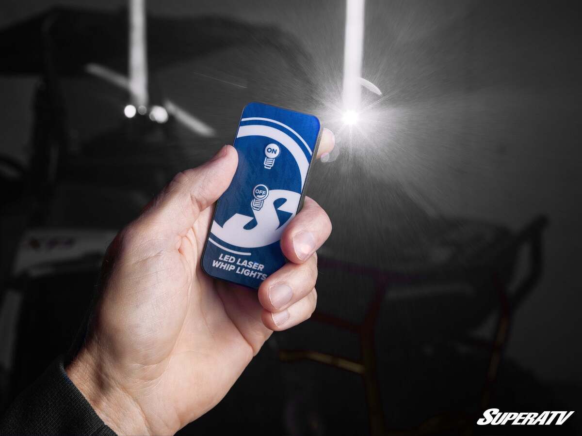 SuperATV LED Laser Whip Lights