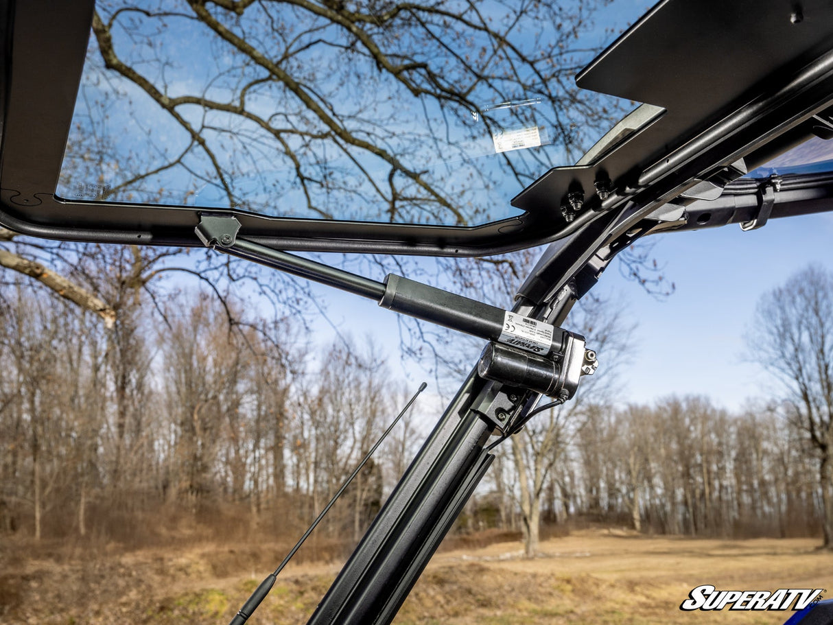 SuperATV Polaris General 1000 Max Drive Power Flip Glass Windshield