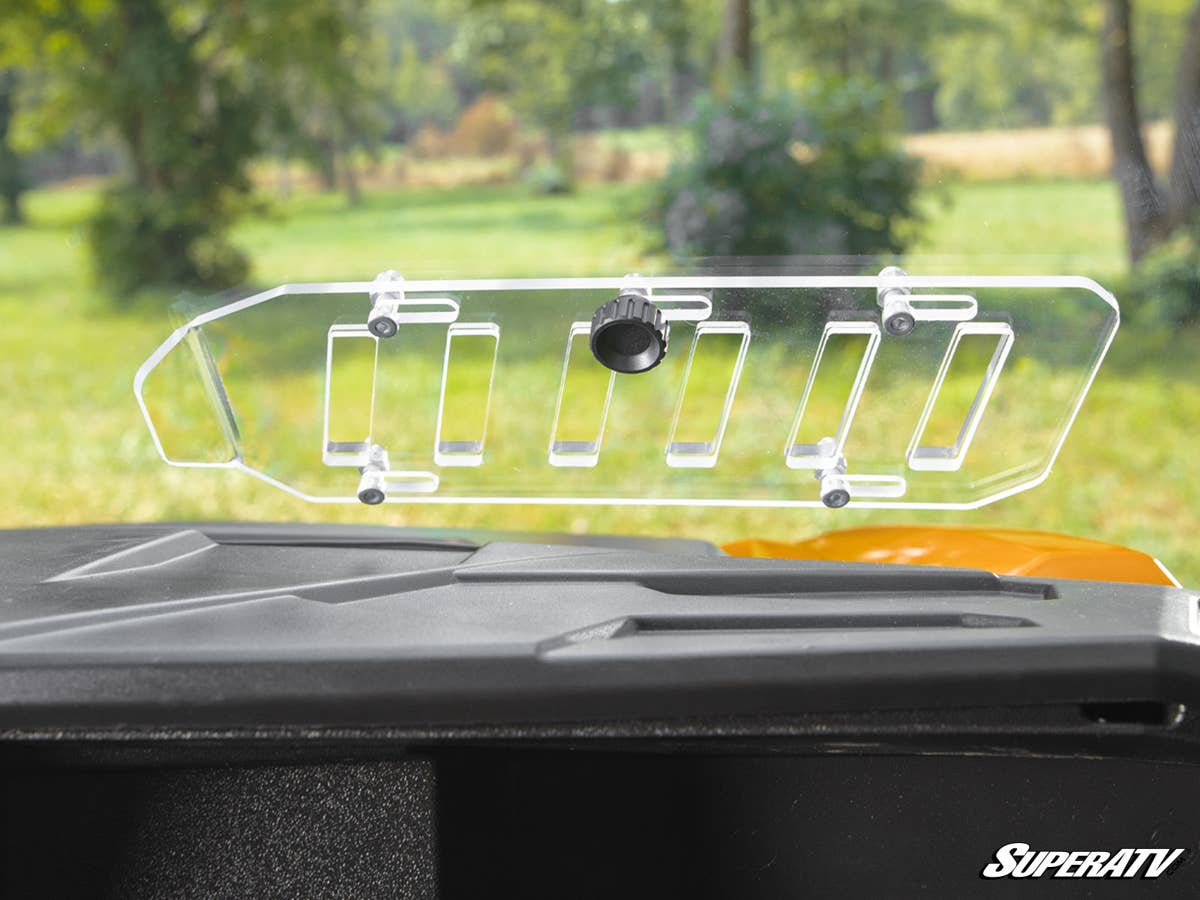 SuperATV Polaris General Scratch Resistant Vented Full Windshield