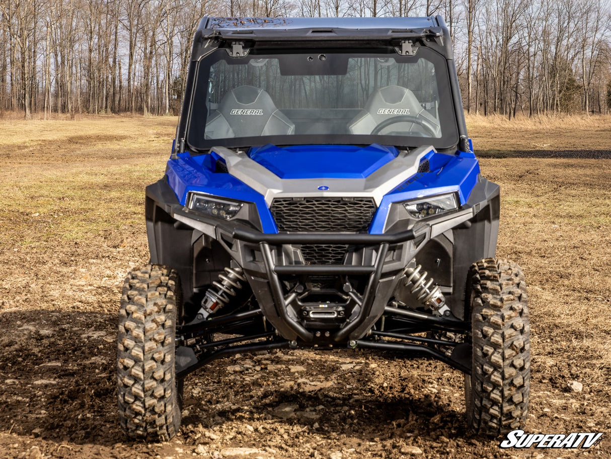 SuperATV Polaris General XP 1000 MaxDrive Power Flip Glass Windshield