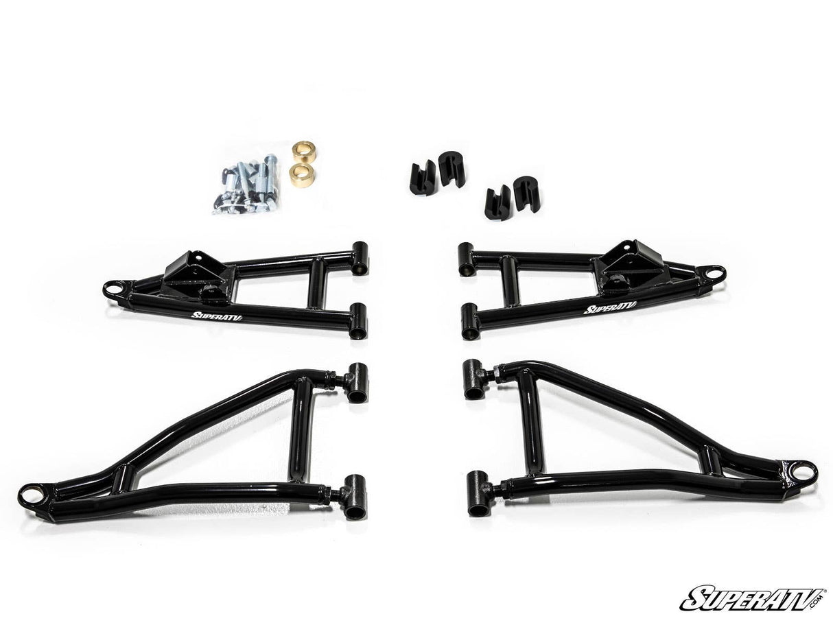 SuperATV Polaris Ranger 1000 2" Forward Offset A-Arms