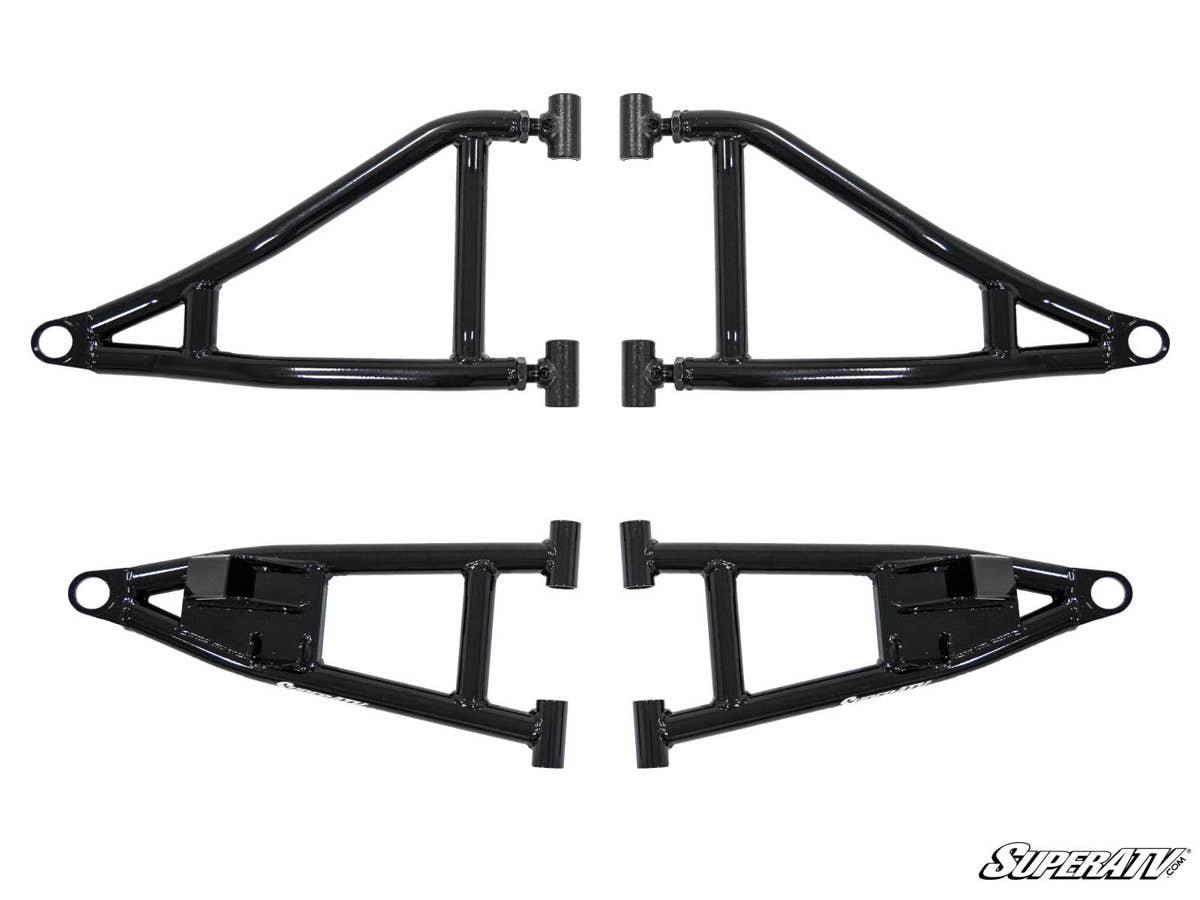 SuperATV Polaris Ranger 1000 High Clearance 1.5” Forward Offset A-Arms