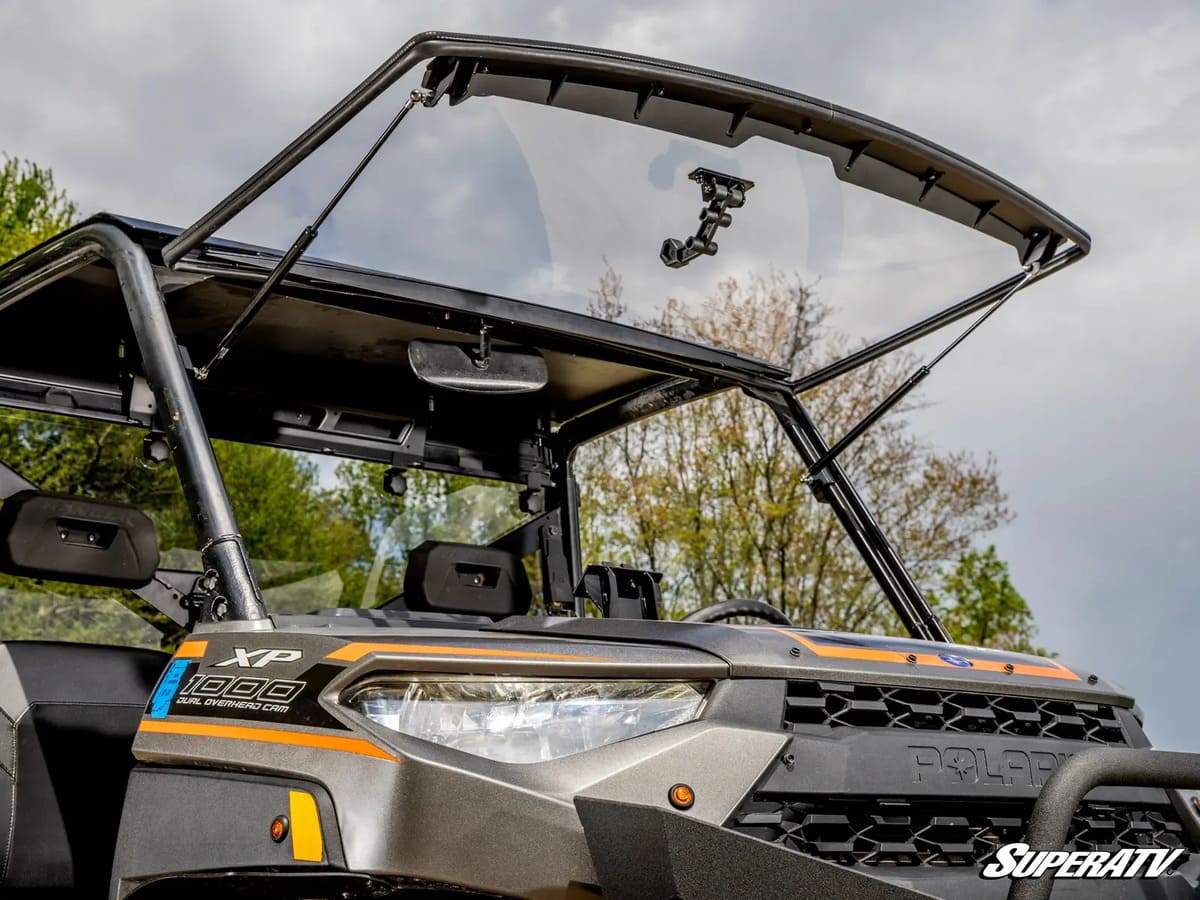 SuperATV Polaris Ranger XP 1000 Flip Windshield