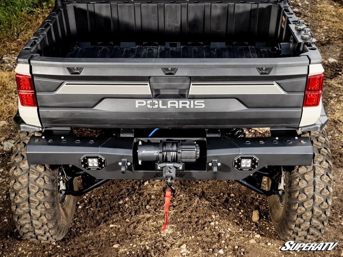 SuperATV Polaris Ranger XP 1000 Winch Ready Rear Bumper