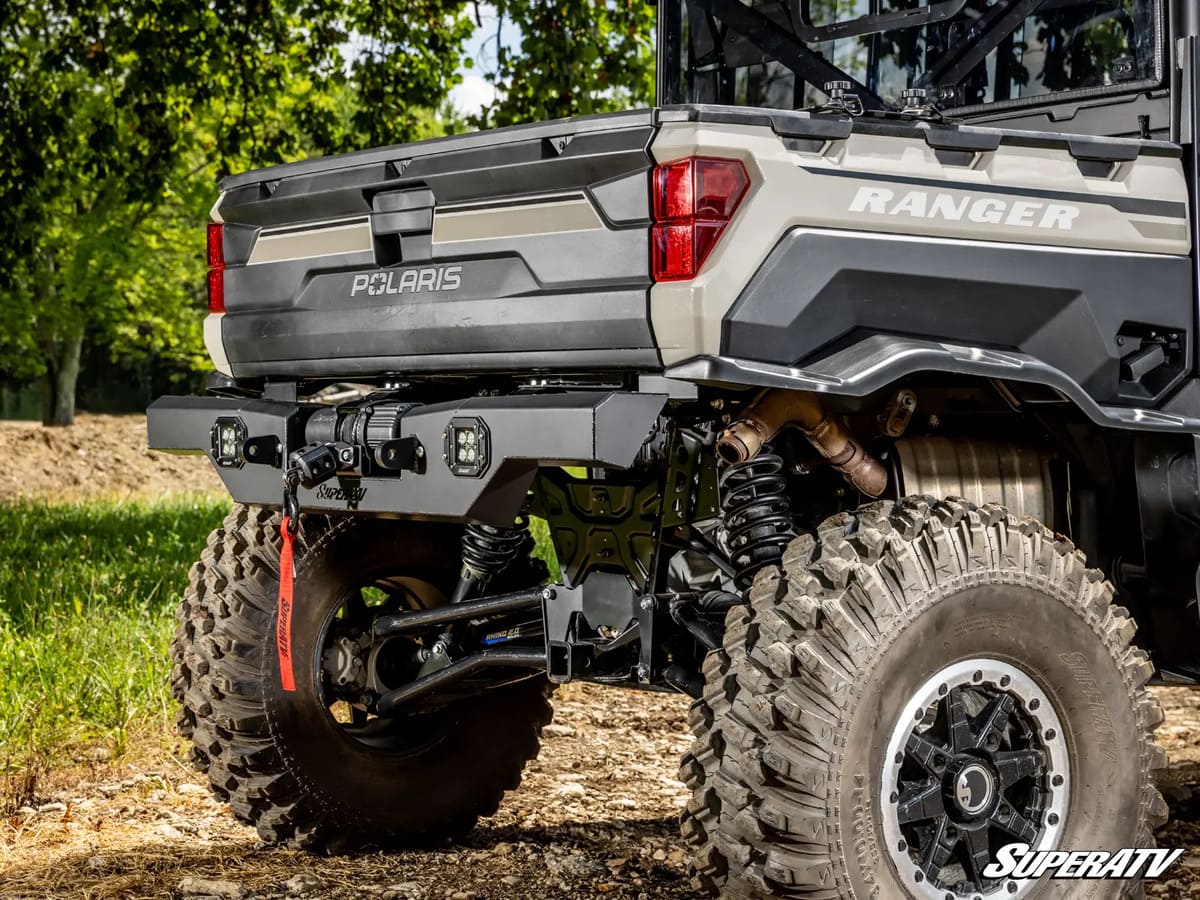SuperATV Polaris Ranger XP 1000 Winch Ready Rear Bumper