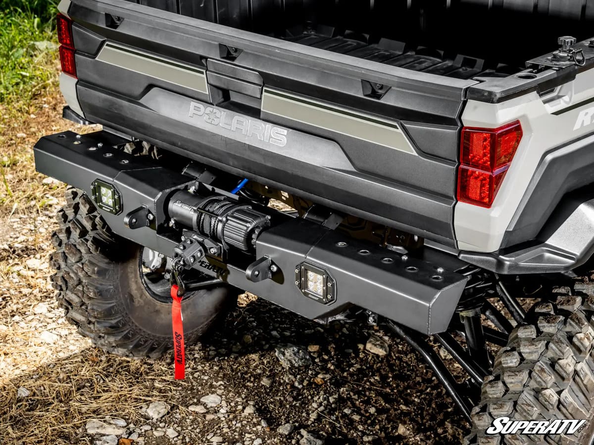 SuperATV Polaris Ranger XP 1000 Winch Ready Rear Bumper