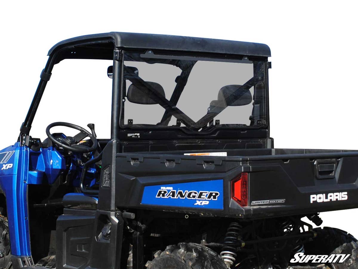 SuperATV Polaris Ranger XP 570 Scratch Resistant Rear Windshield