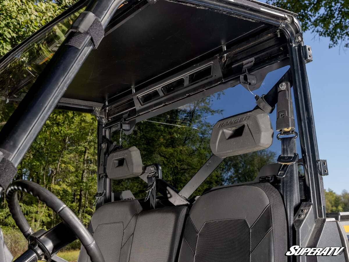 SuperATV Polaris Ranger XP 900 Rear Glass Windshield