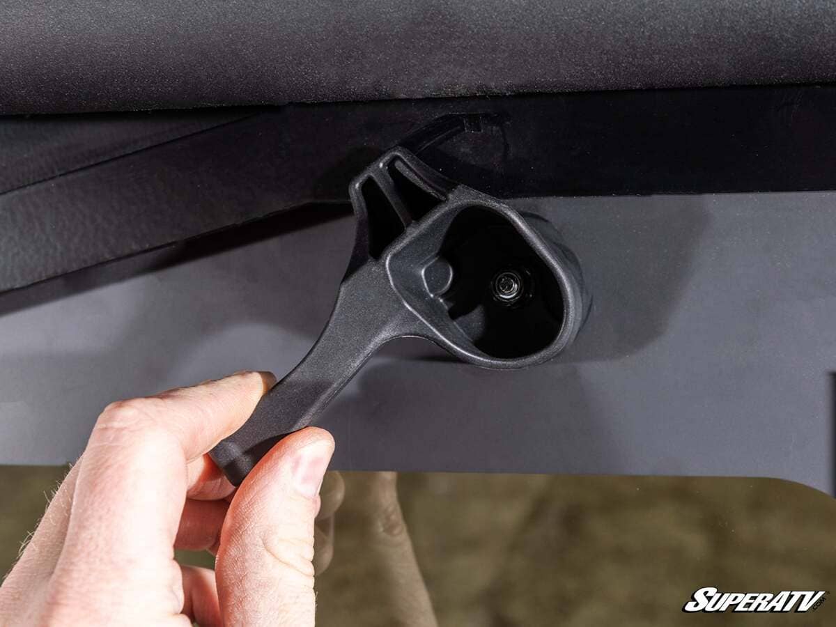 SuperATV Polaris Ranger XP 900 Rear Glass Windshield