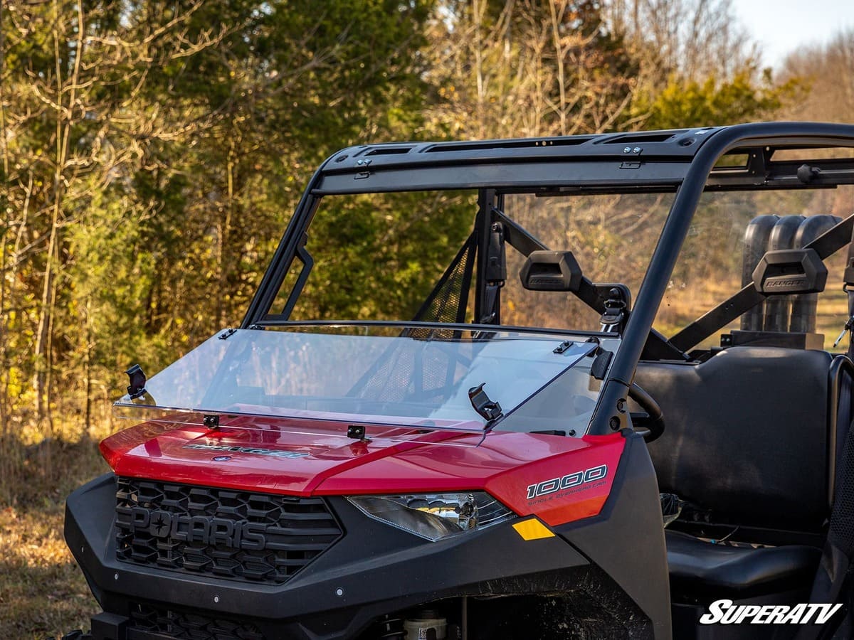 SuperATV Polaris Ranger XP Kinetic 3-In-1 Windshield