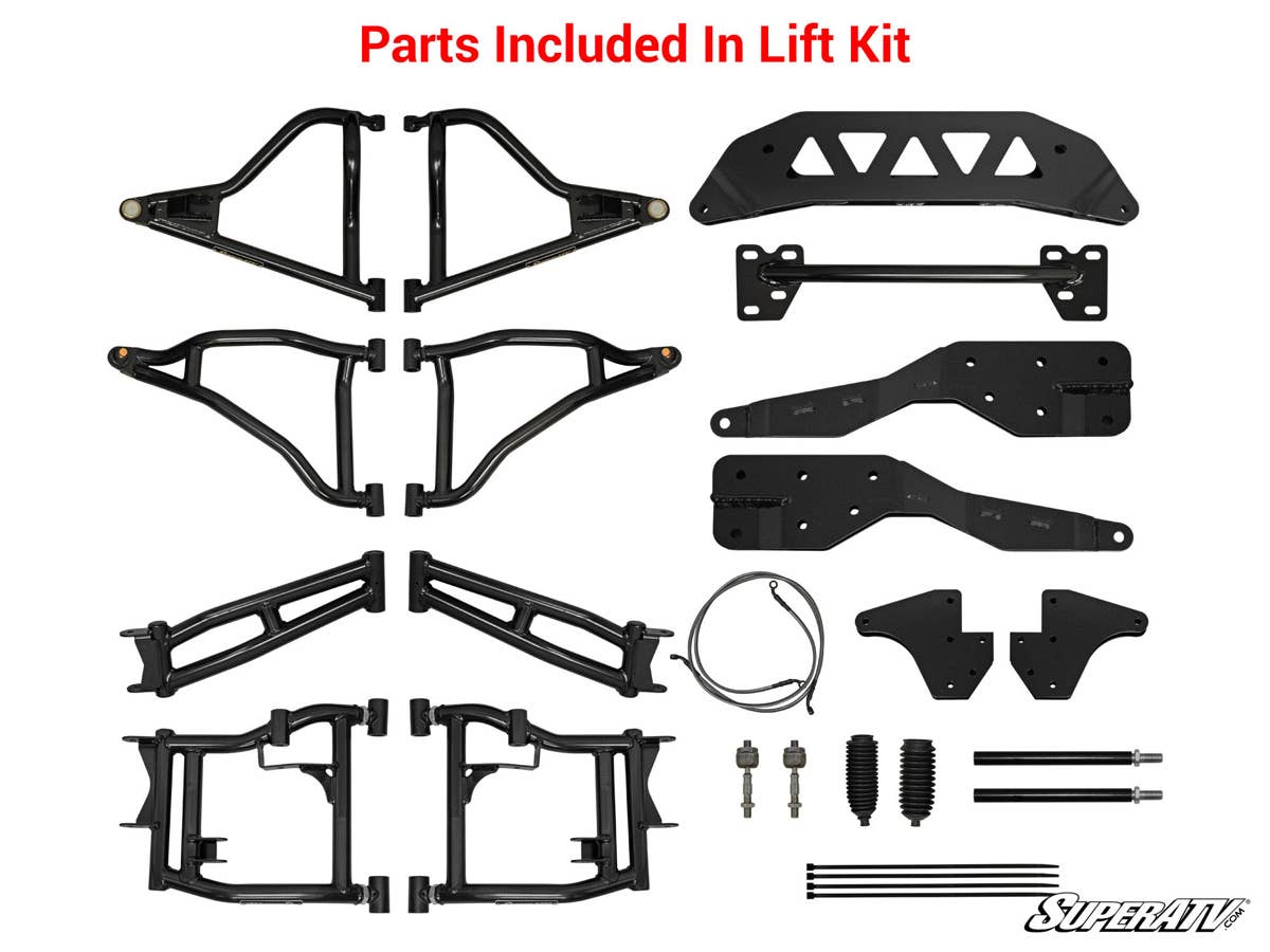 SuperATV Polaris RZR 900/RZR S 900 High Clearance Conversion Kit - 1.5 Offset