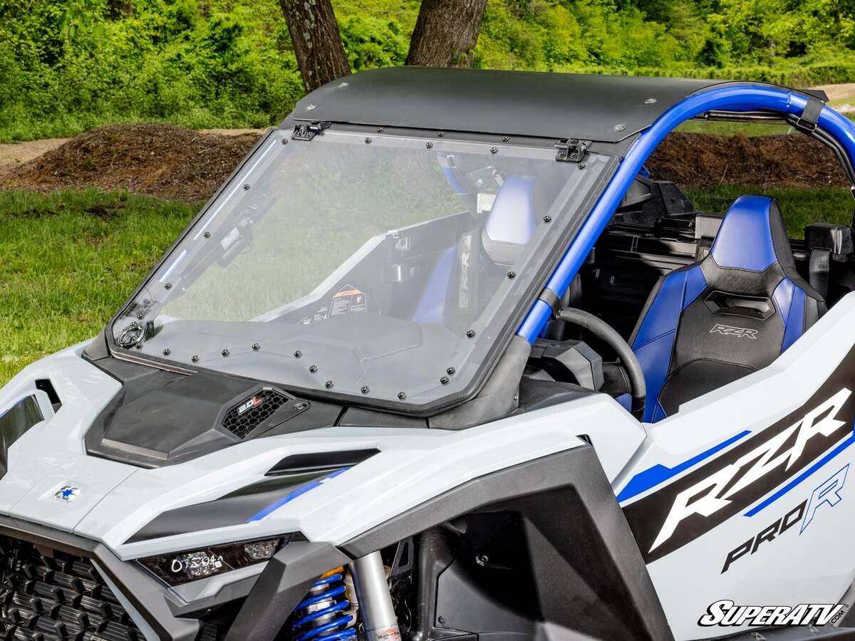 SuperATV Polaris RZR Pro R Max Drive Power Flip Windshield