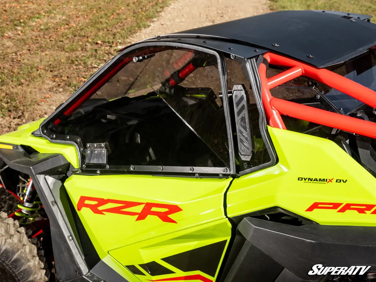 SuperATV Polaris RZR Pro R Upper Doors Hard Cab Enclosure