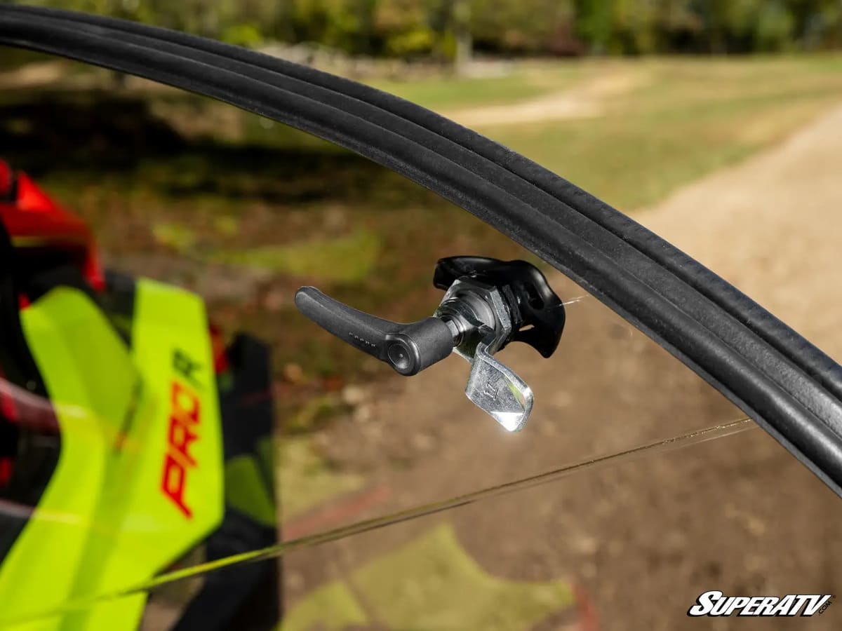 SuperATV Polaris RZR Pro R Upper Doors Hard Cab Enclosure