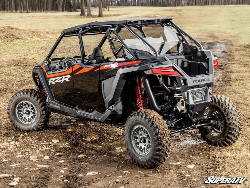 SuperATV Polaris RZR Pro XP Rear Windshield