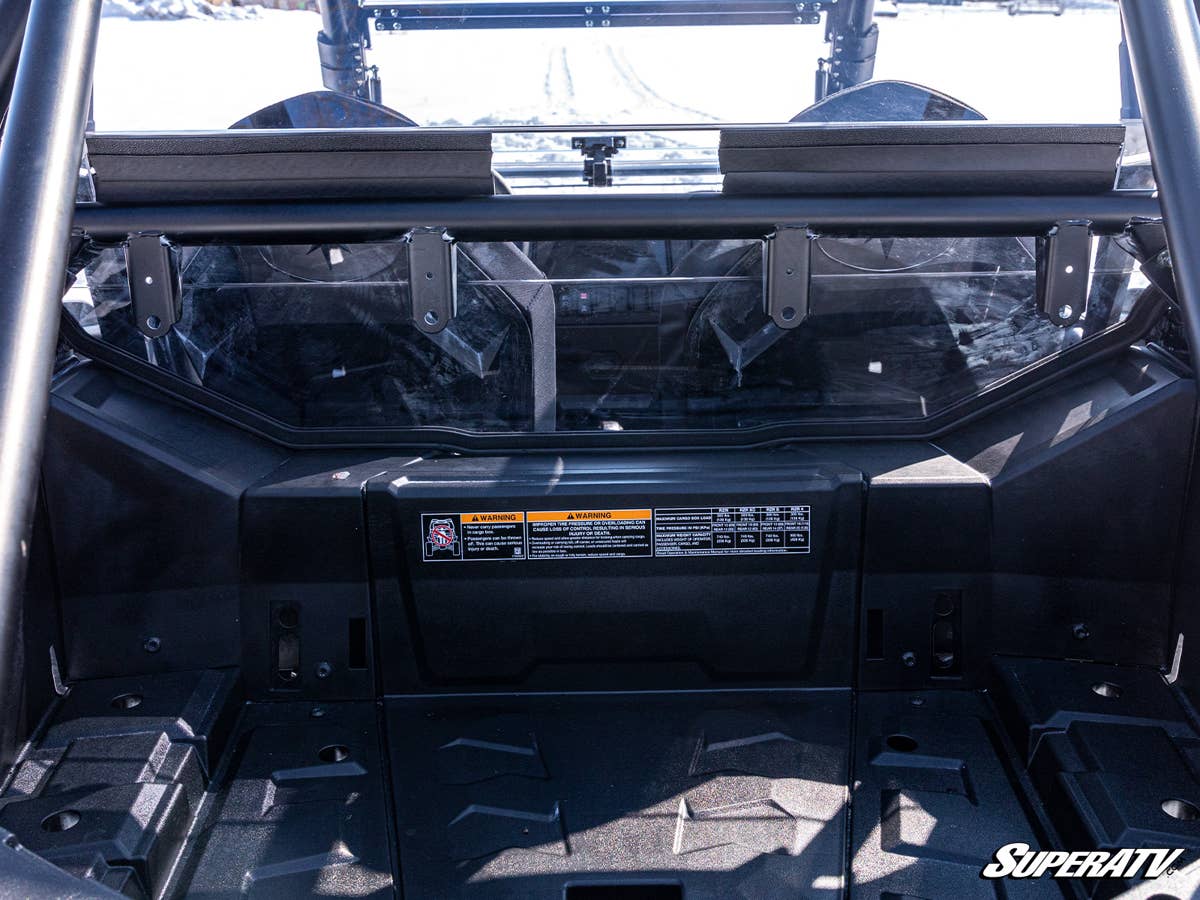 SuperATV Polaris RZR Trail 900 Rear Windshield