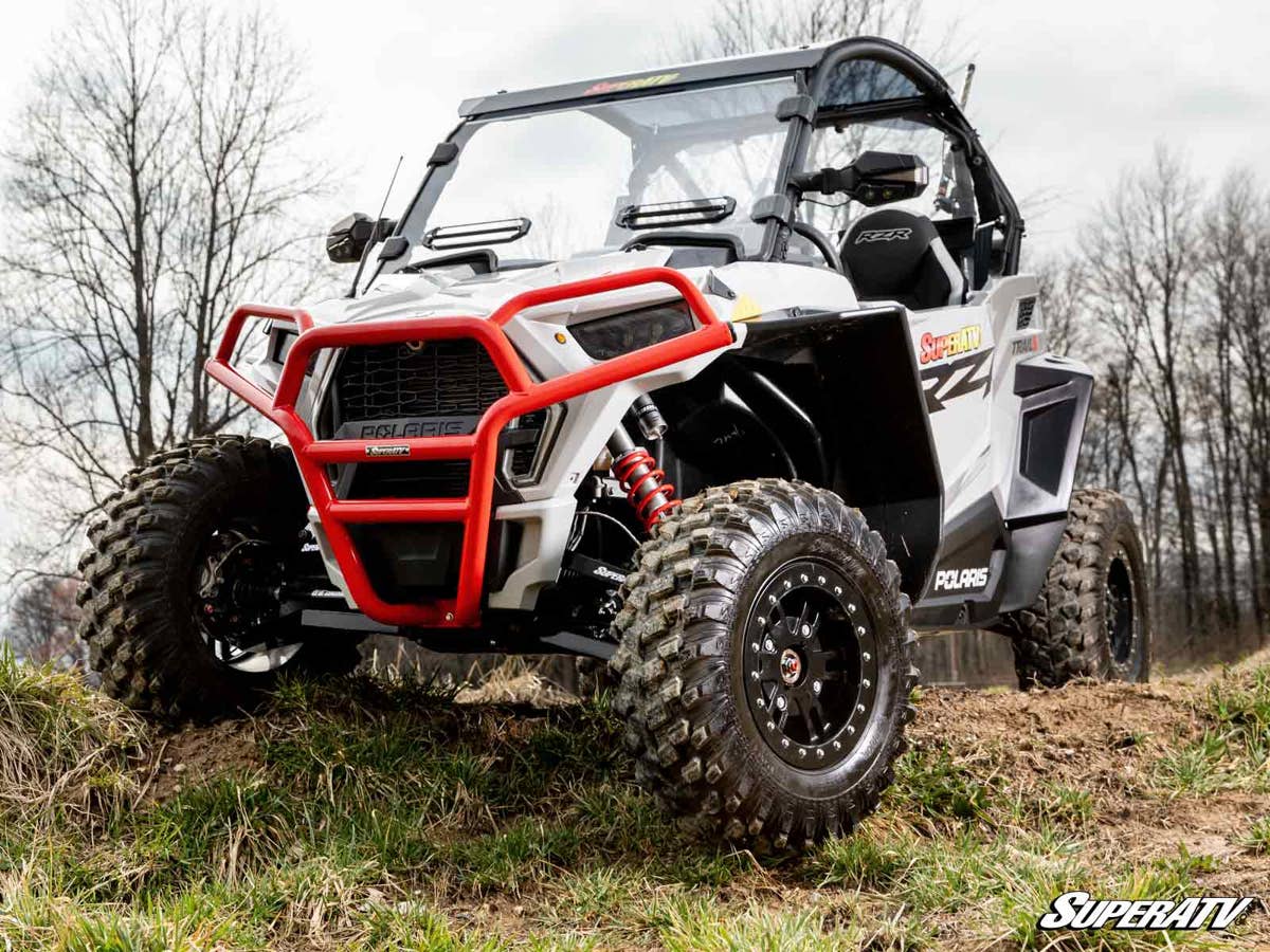 SuperATV Polaris RZR Trail S 1000 2” Forward Offset Boxed A-Arms