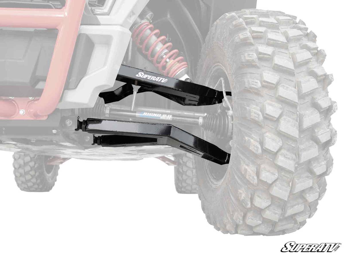 SuperATV Polaris RZR Trail S 1000 2” Forward Offset Boxed A-Arms