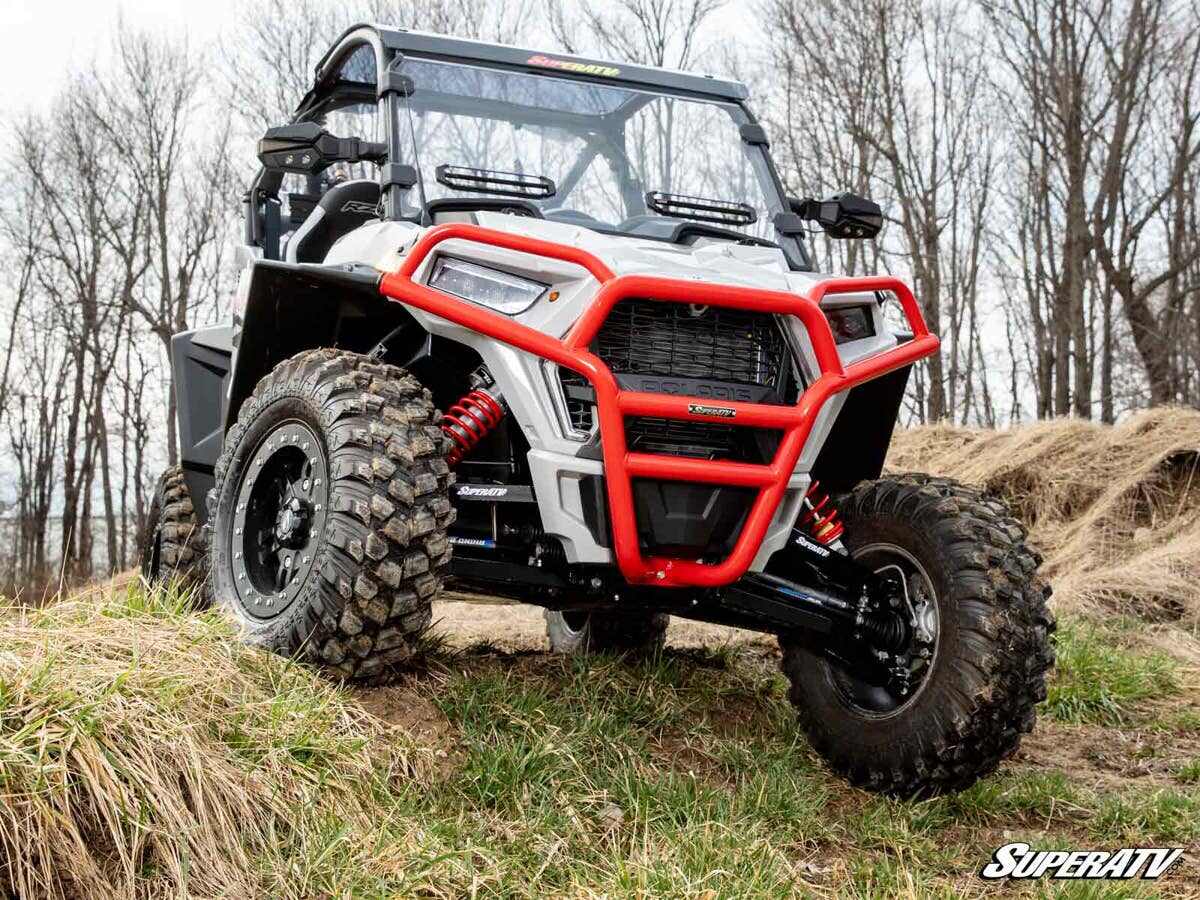 SuperATV Polaris RZR Trail S 1000 2” Forward Offset Boxed A-Arms
