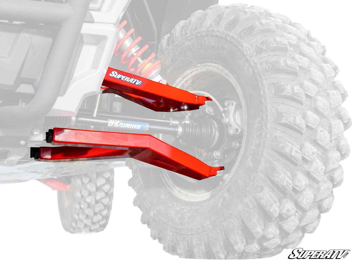 SuperATV Polaris RZR Trail S 1000 2” Forward Offset Boxed A-Arms