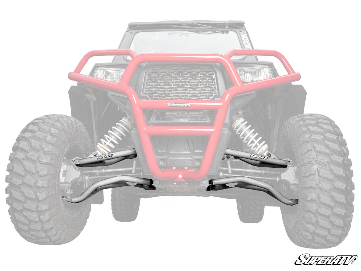 SuperATV Polaris RZR Trail S 1000 High Clearance 1.5” Forward Offset A-Arms