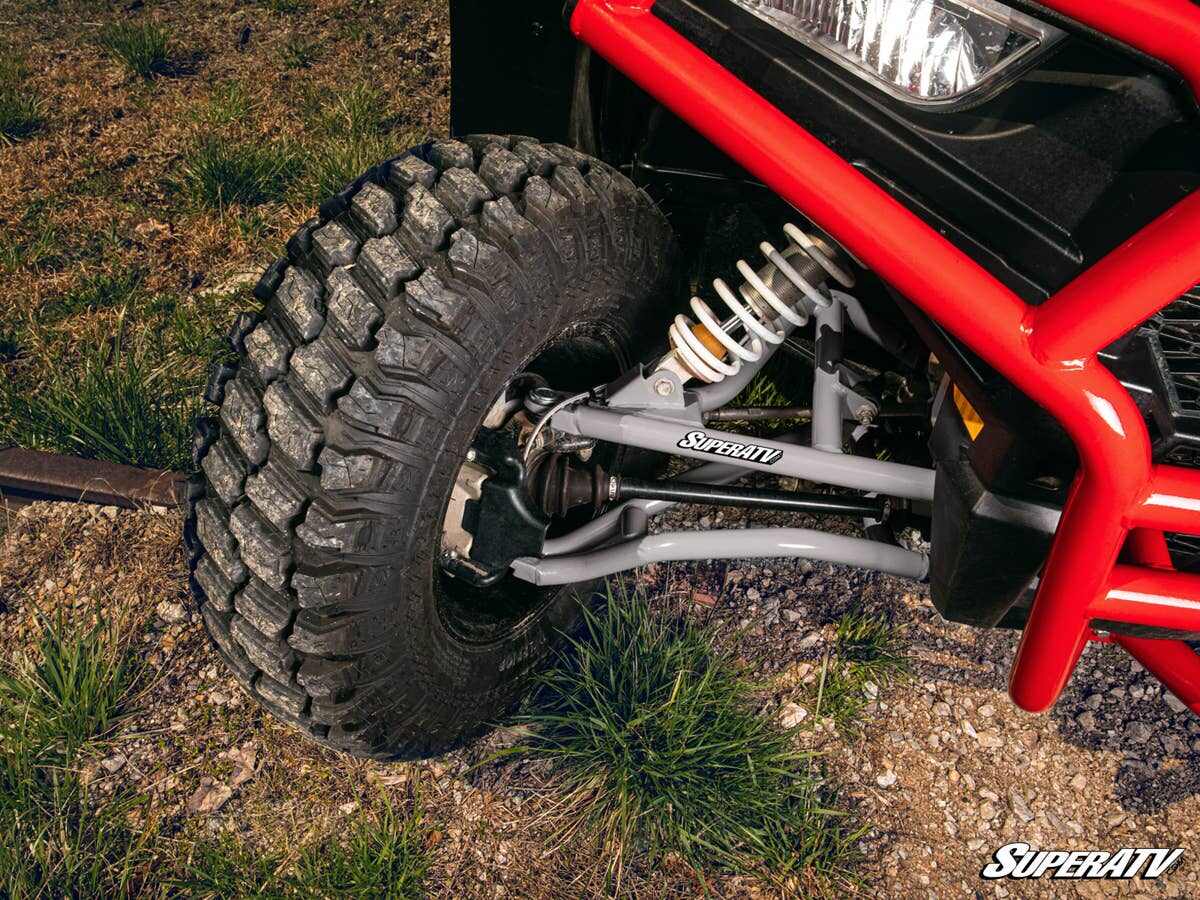 SuperATV Polaris RZR Trail S 1000 High Clearance 1.5” Forward Offset A-Arms