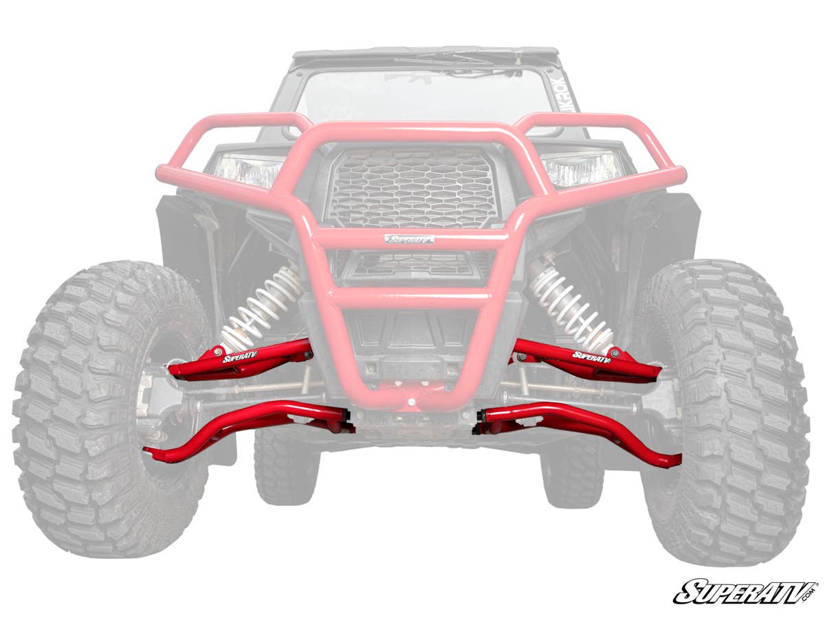 SuperATV Polaris RZR Trail S 900 High Clearance 1.5” Forward Offset A-Arms