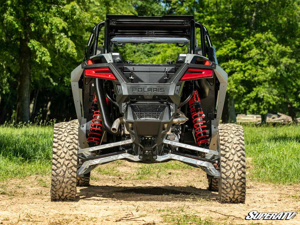 SuperATV Polaris RZR Turbo R High-Clearance Billet Radius Arms