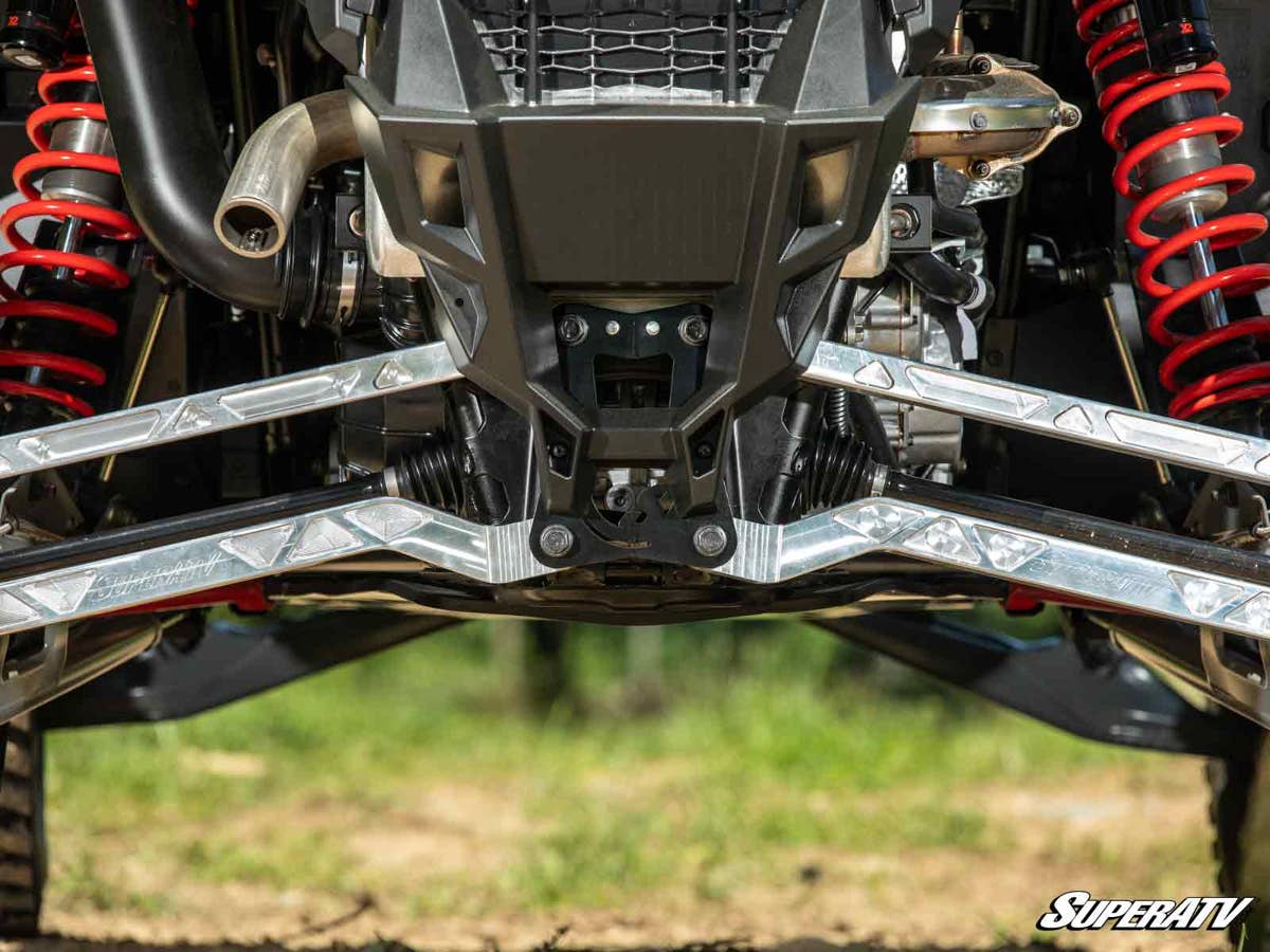SuperATV Polaris RZR Turbo R High-Clearance Billet Radius Arms