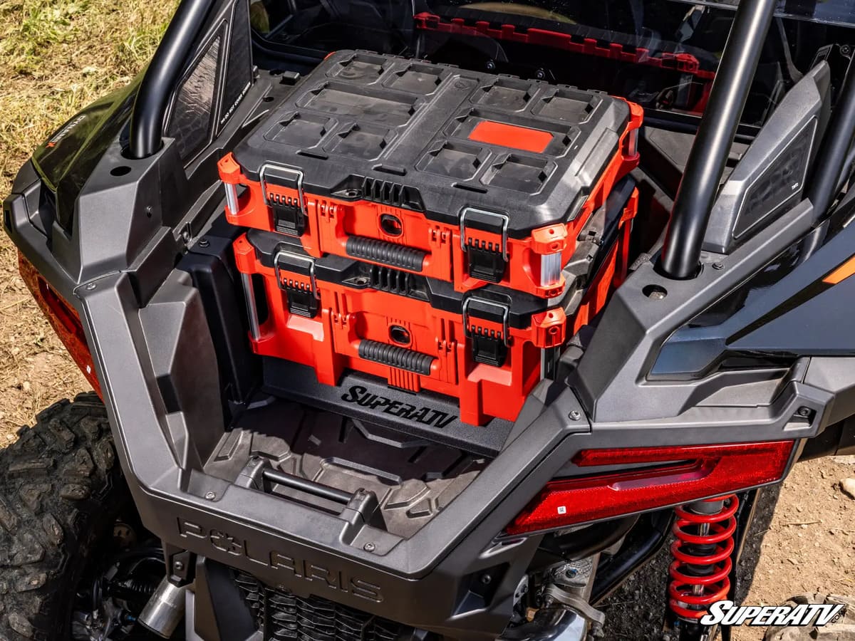 SuperATV Polaris RZR Pro XP Milwaukee Compatible Bed Mount