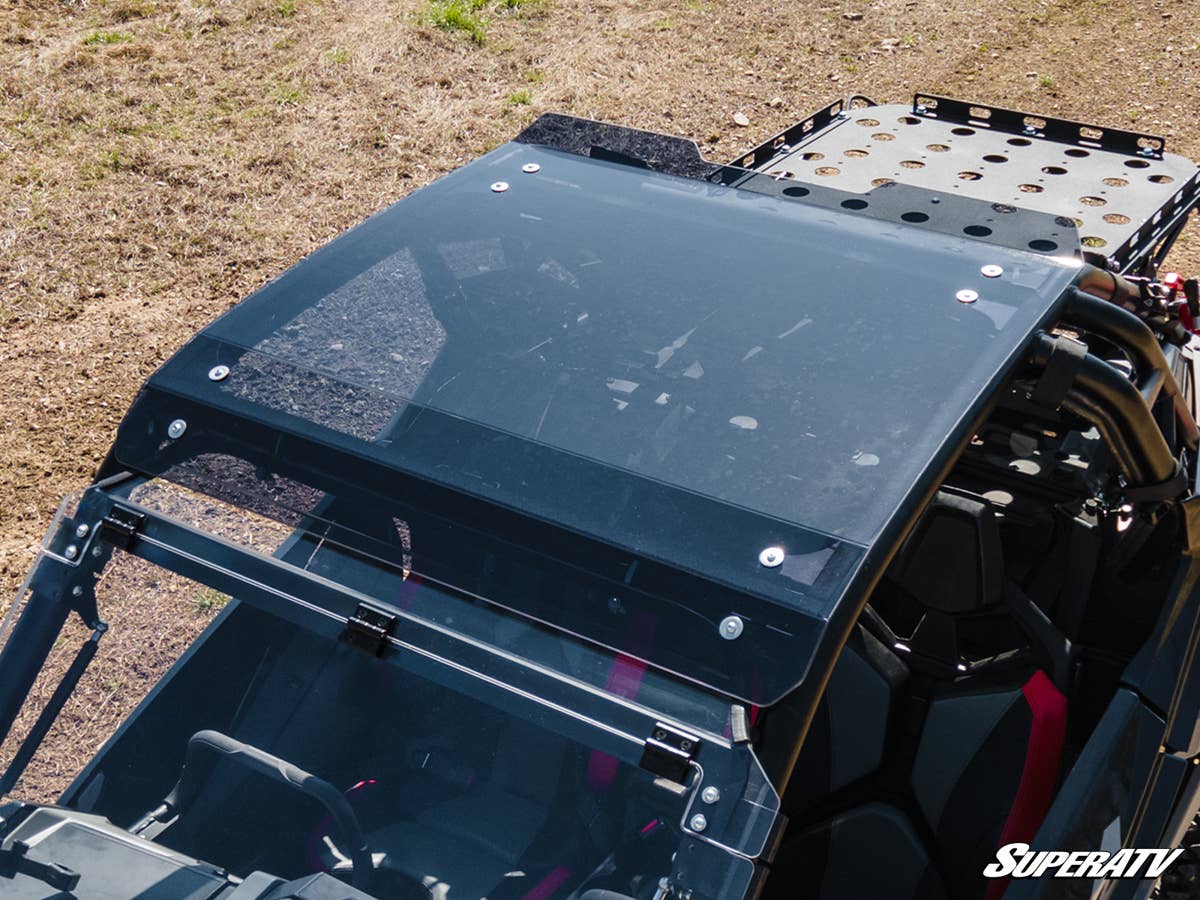 SuperATV Polaris RZR Turbo R Tinted Roof