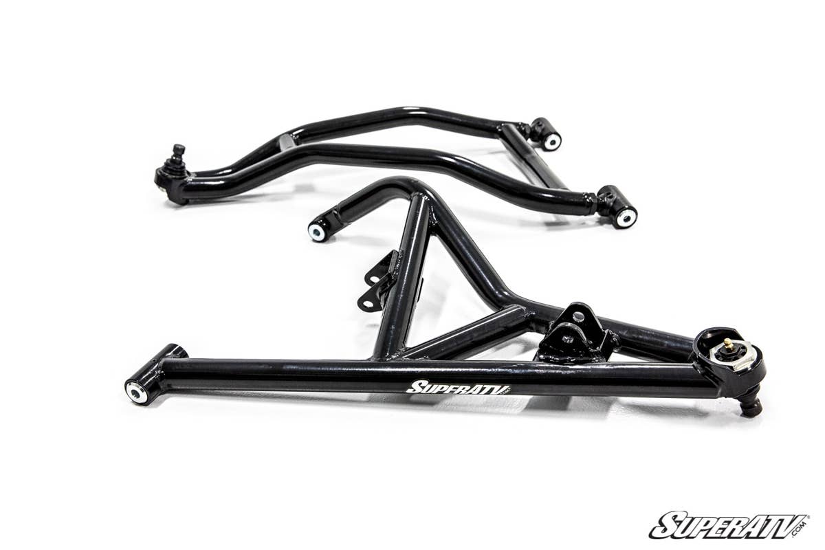 SuperATV Polaris RZR XP 1000 High Clearance 1.5” Forward Offset A-Arms - Chromoly
